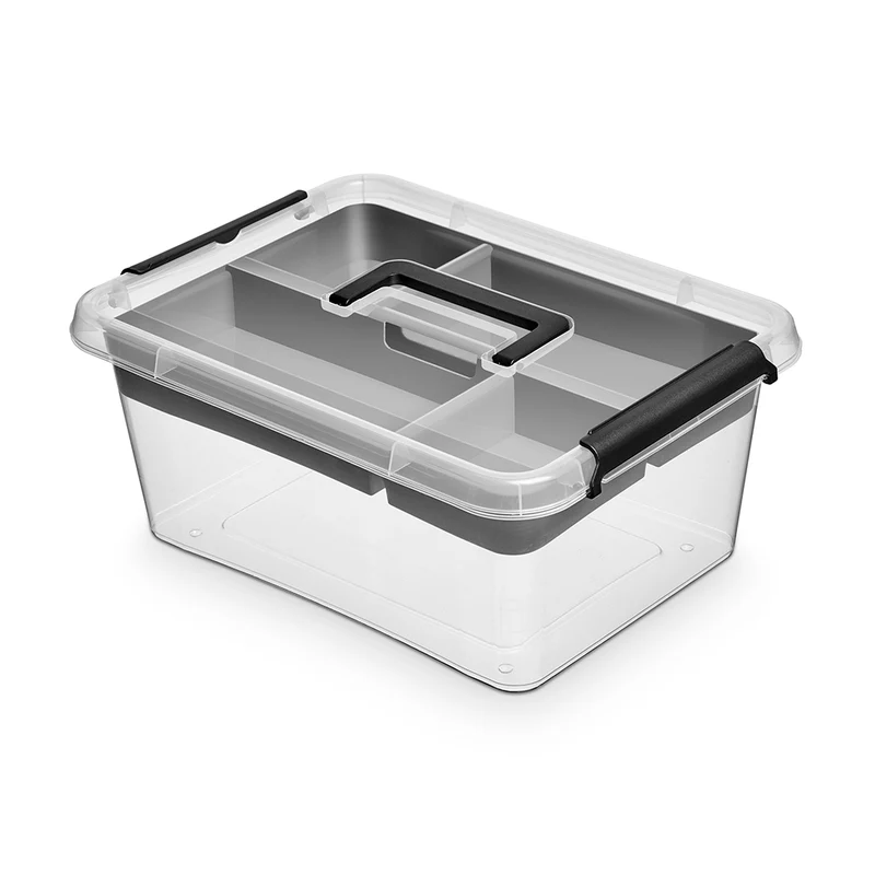 Aufbewahrungsbox 12,5 Liter Sortierbehälter 29x39 Orplast - SimpleStore