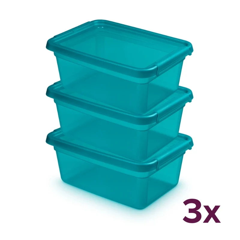 Blaue robuste Aufbewahrungsbox Orplast - BaseStore