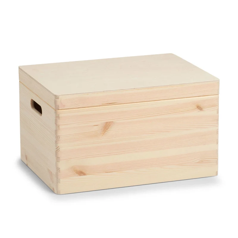 Holzkiste mit Deckel 40x30x23 cm Zeller