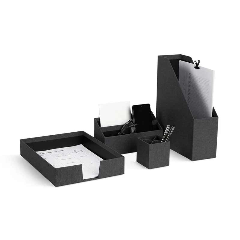 Schreibtisch-Organizer 4-teilig Bigso Box of Sweden