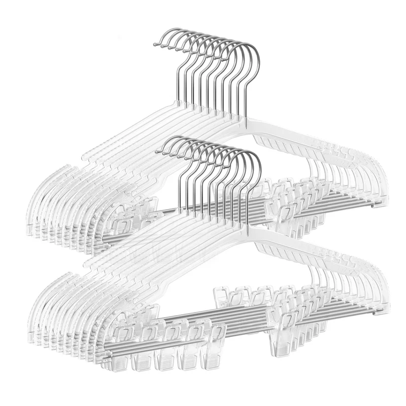 Hosenbügel mit Clips
