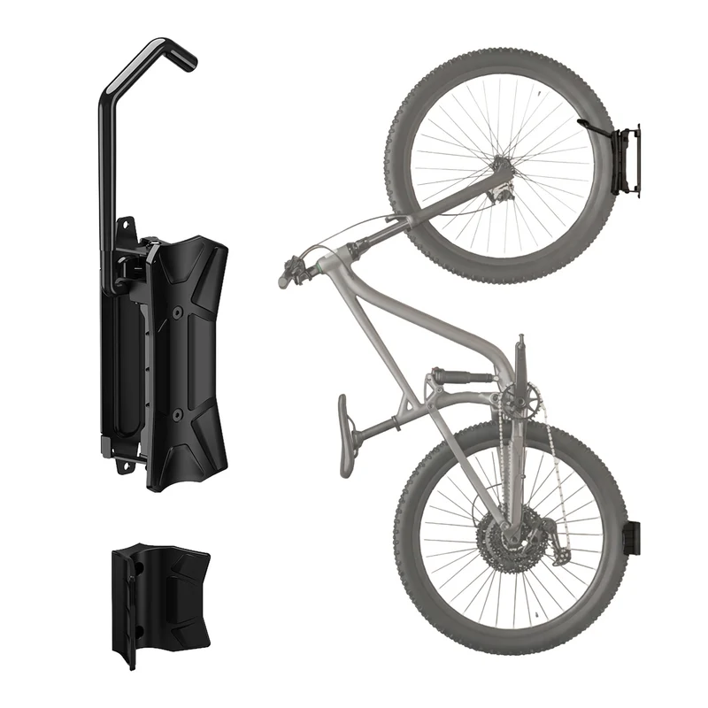 Maclean Fahrradhalterung / Wandhalterung, max. Tragkraft 35 kg, Neigungswinkel einstellbar, Stahl, MC-171