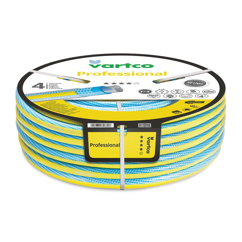 Vartco Professional Gartenschlauch 1" 50 m, 4-lagig, TFS-System