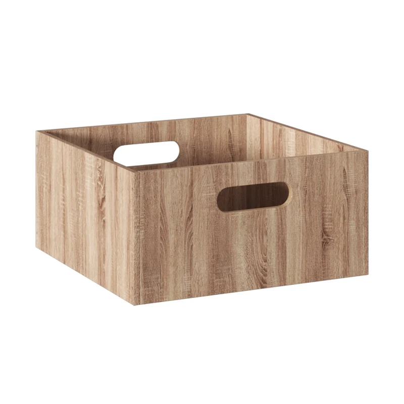 Hellbrauner Schrankkorb aus Holz medium Five®
