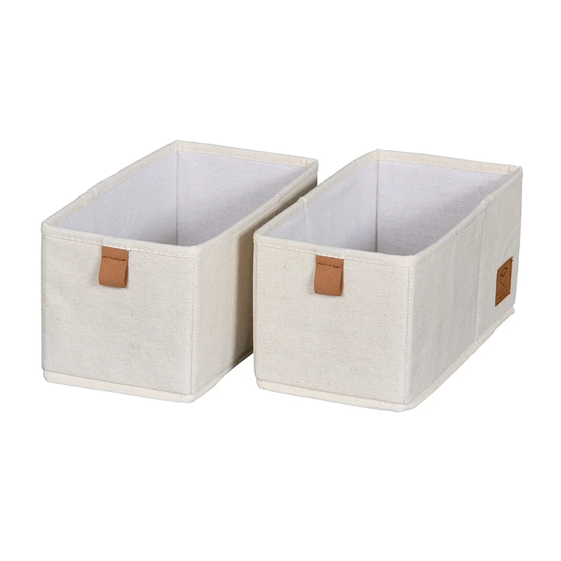 Schubladenkorb beige Kleiderschrank 2x mittel Store It