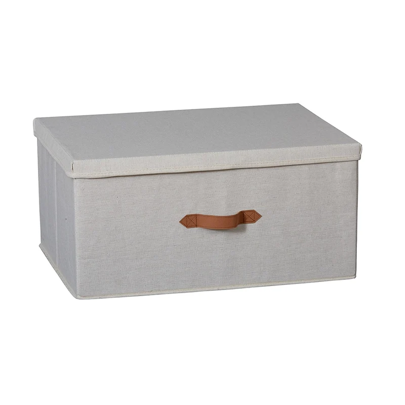 Aufbewahrungsbox beige Kleiderschrank extra groß Store It