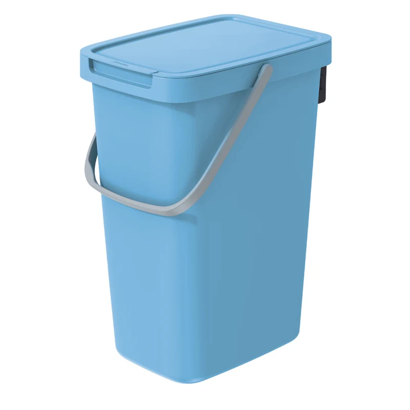 Abfallsortierbehälter 12l Keden Systema Q Farbe hellblau