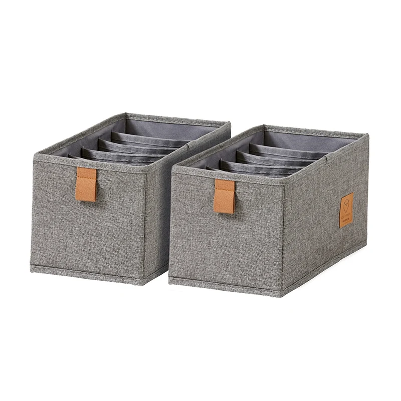 Schubladenkorb grau Kleiderschrank 2x mittel 6-Regal Store It