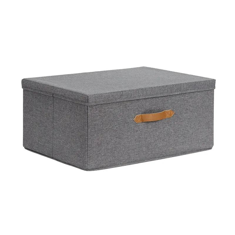 Aufbewahrungsbox grau Kleiderschrank groß Store It