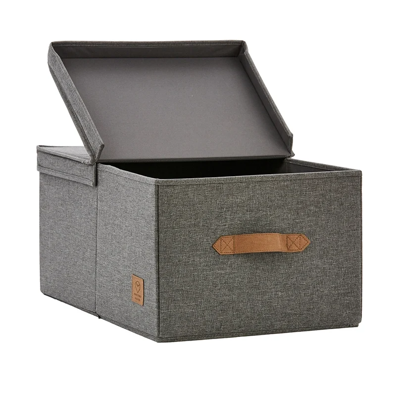Aufbewahrungsbox grau Kleiderschrank mittel Store It