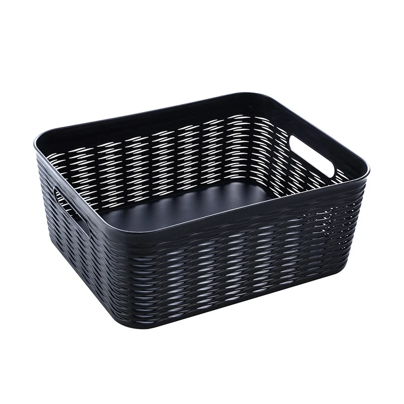 Kunststoffkorb schwarz 11 Liter Ezystorage