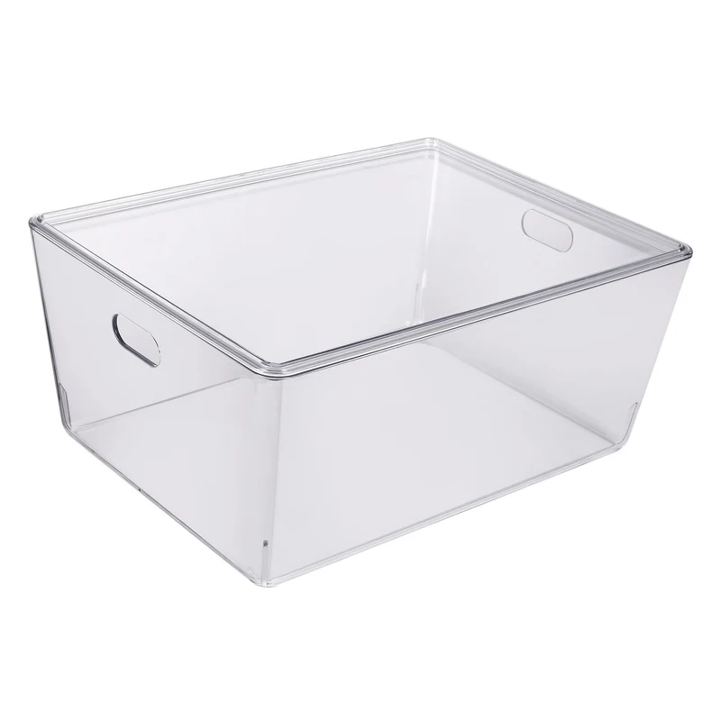 Transparenter Behälter mit Deckel 11 Liter Ezystorage
