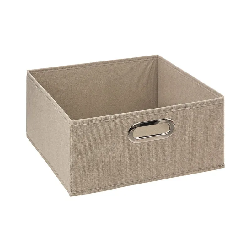 Aufbewahrungskorb Leinen beige mittel Five®