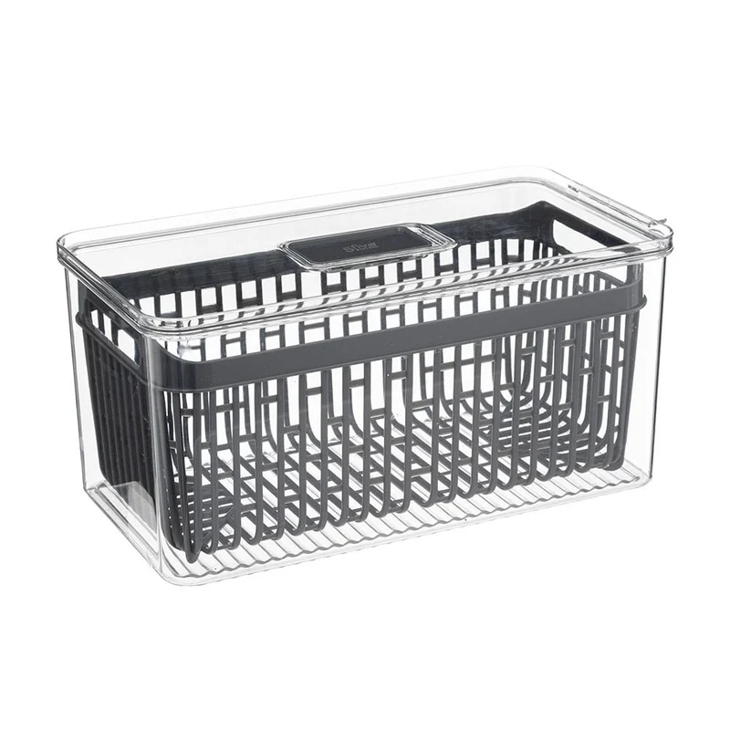 Stapelbares Kühlregal medium mit 1 Siebkorb Five®