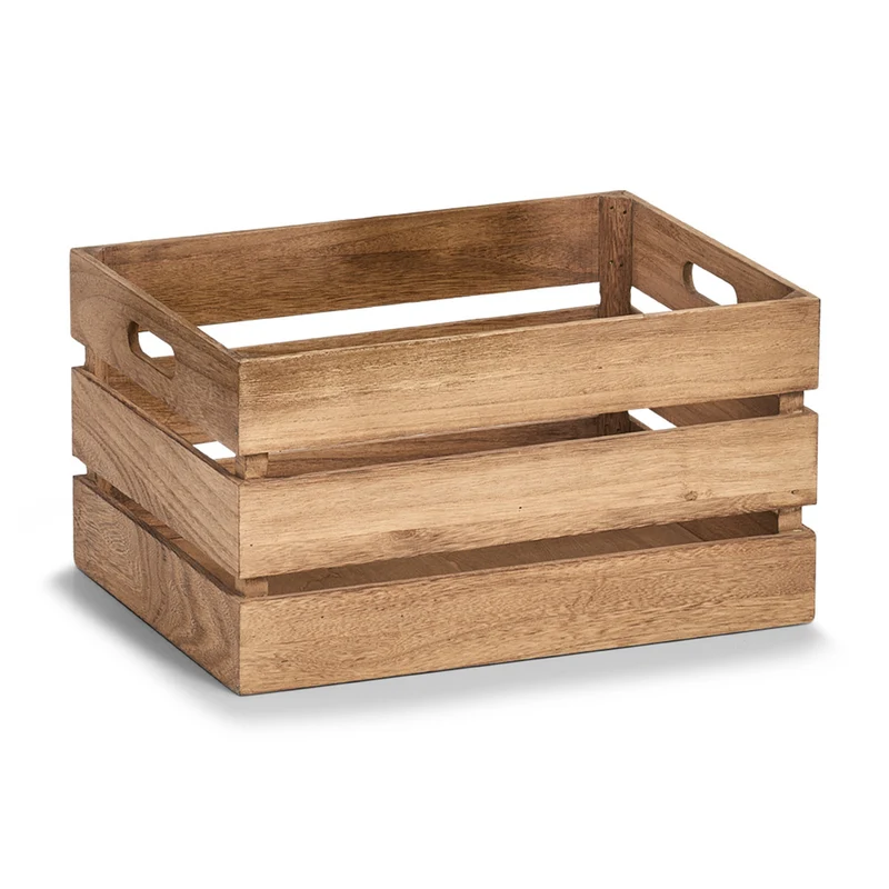 Holzkiste stapelbar groß Zeller Present