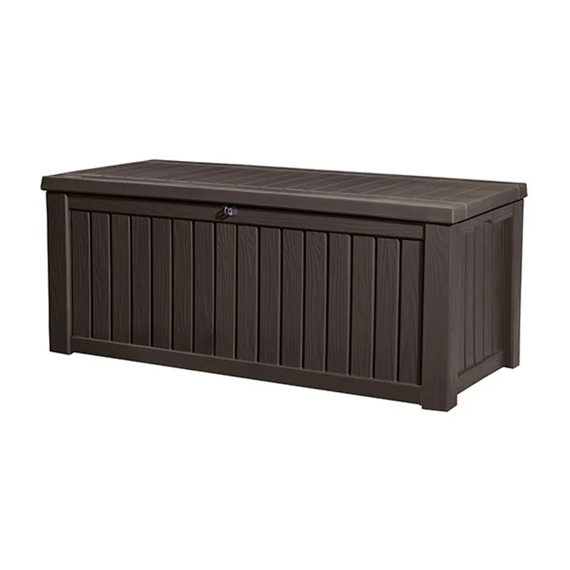 CURVER OUTDOOR Keter Rockwood 570 Liter braun in Holzoptik