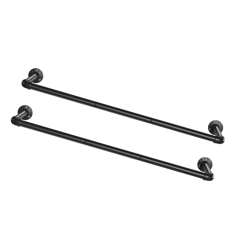 Garderobenstange im Industrie-Design