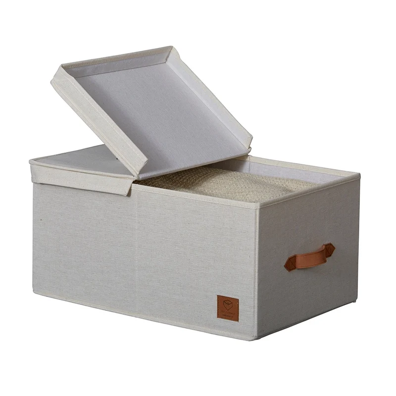 Aufbewahrungsbox beige Kleiderschrank Store It