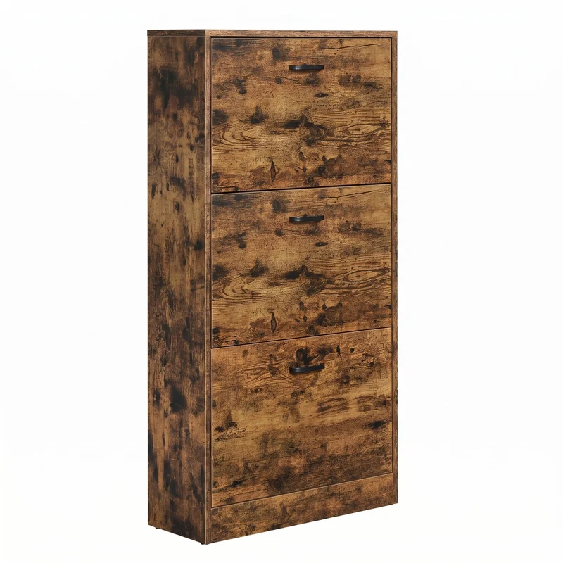 Schuhschrank mit 3 Klappen