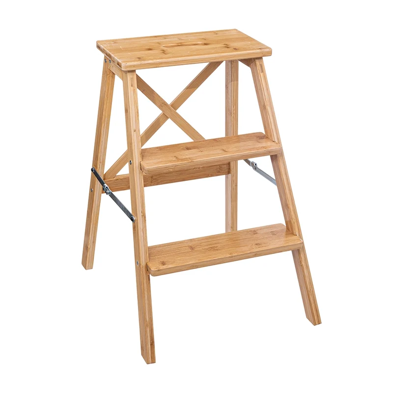 Küchenleiter aus Bambus 3 Stufen Five®