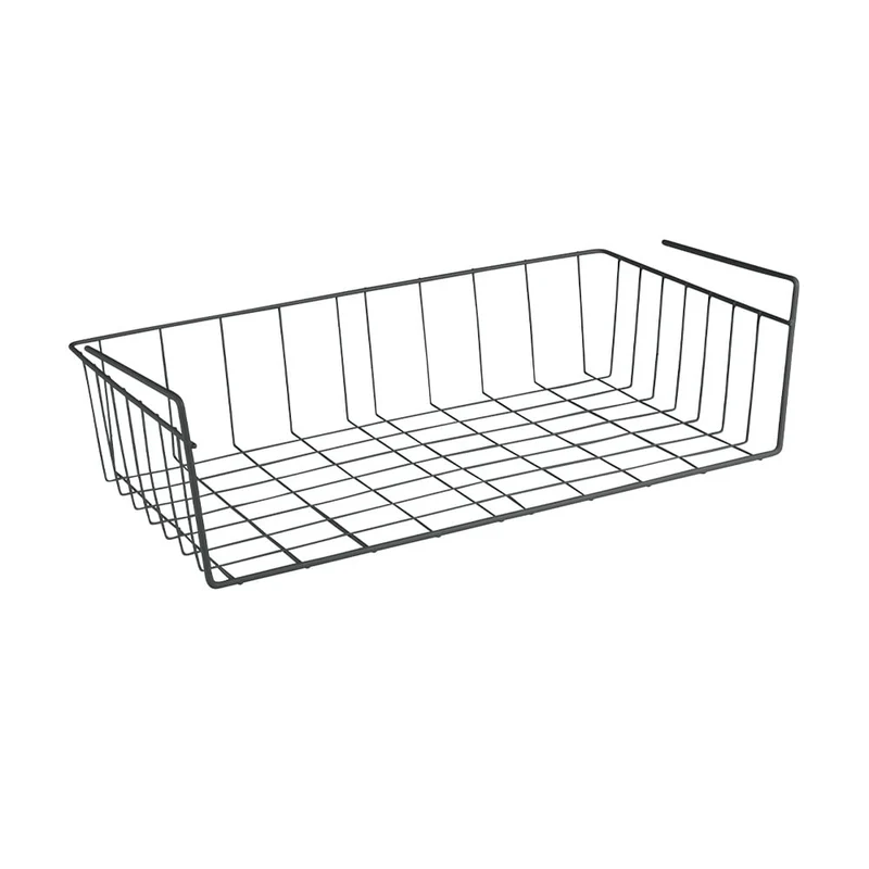 Hängekorb schwarz Metall 50 cm Metaltex