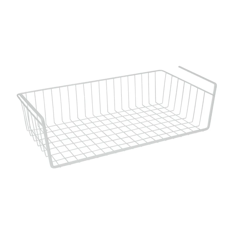 Hängekorb weiß Metall 50 cm Metaltex