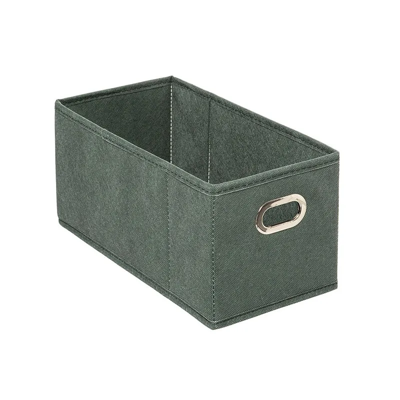 Faltbare Aufbewahrungsbox khaki grün 31x31x31 cm Five®