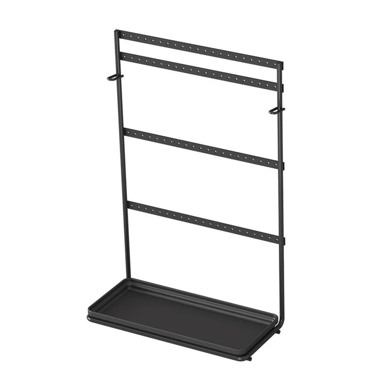 Ohrringständer schwarz Metaltex