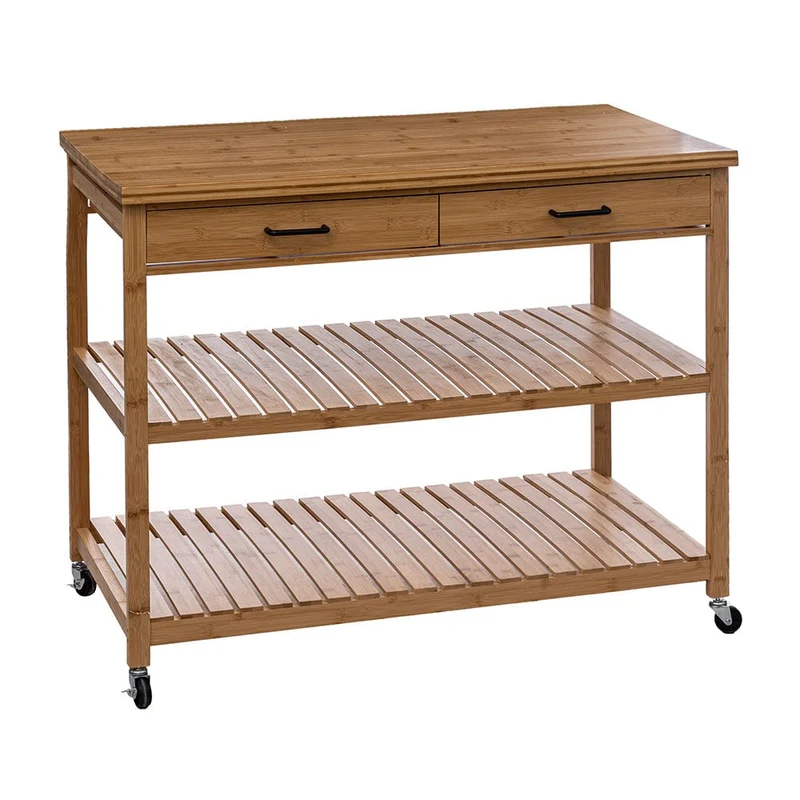 Küchenwagen mit Schubladen aus Holz 108x60x90 cm Five®