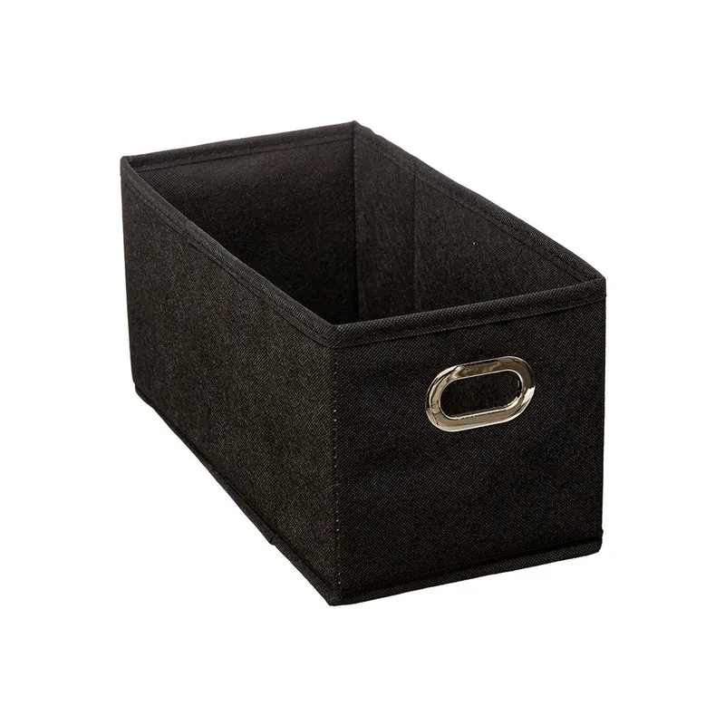 Faltbare Aufbewahrungsbox schwarz 31x31x31 cm Five®