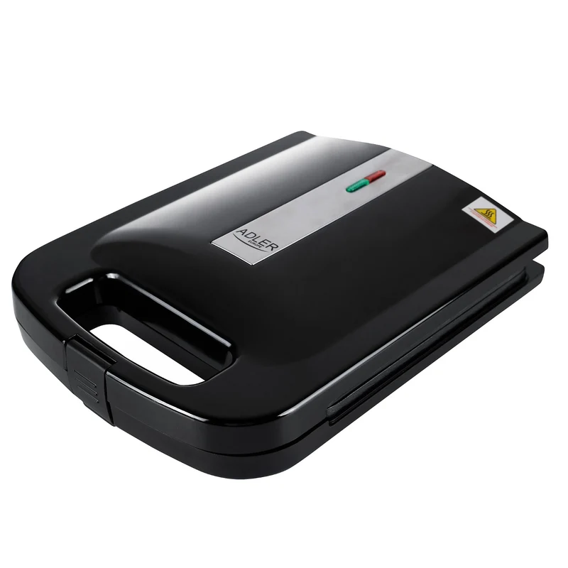 Adler AD 3055 schwarz 2000 Watt Sandwichmaker für 4 Sandwiches