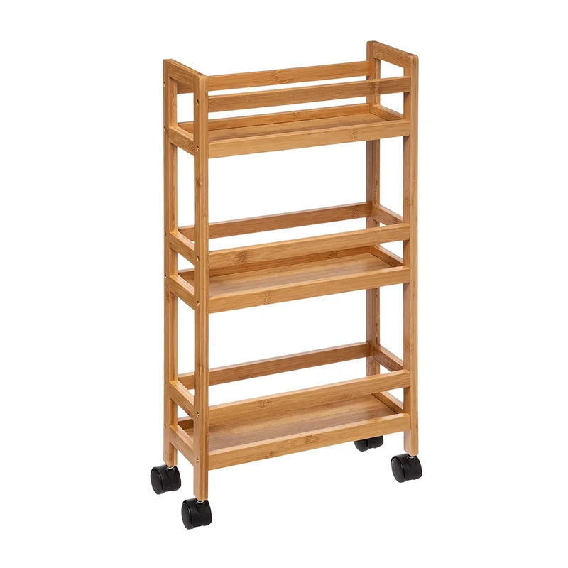 Schmaler Küchenwagen 3 Ebenen bamboo Five®