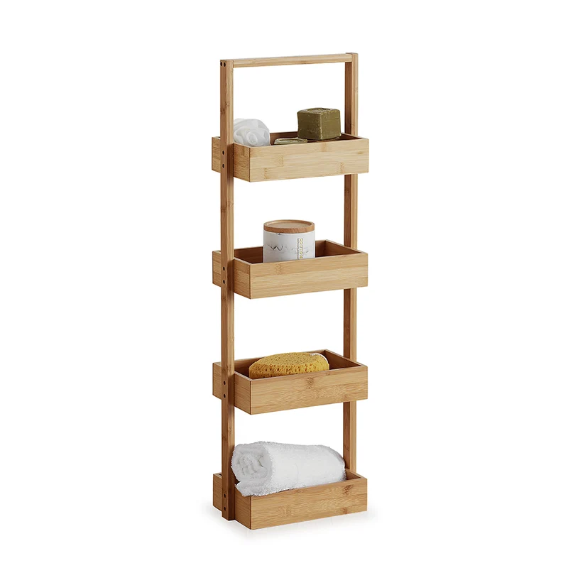Badezimmerregal aus Bambus Five®