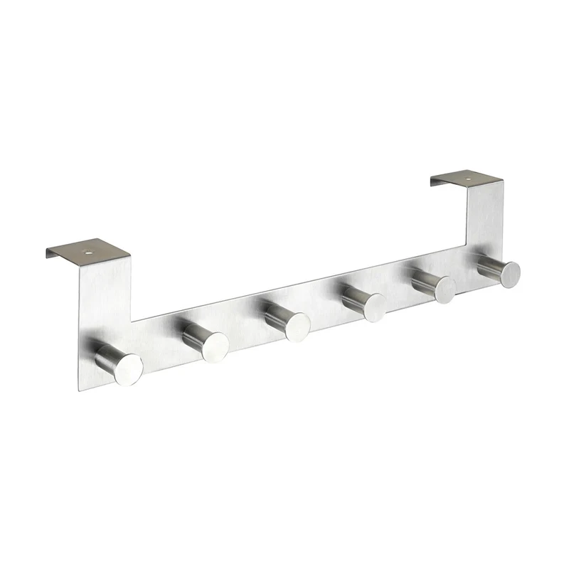 Türgarderobe 6 Haken für stumpfe Türen Wenko