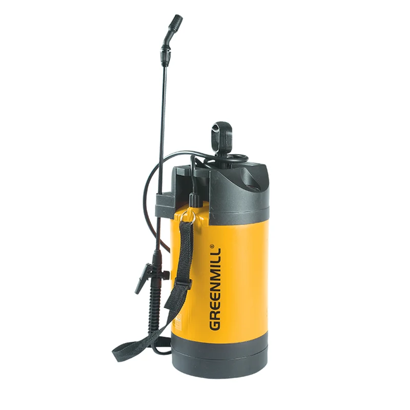 Drucksprüher mit Manometer 5L Füllmenge Gartenspritze Pumpsprüher Pflanzensprüher Drucksprühgerät Blumensprüher