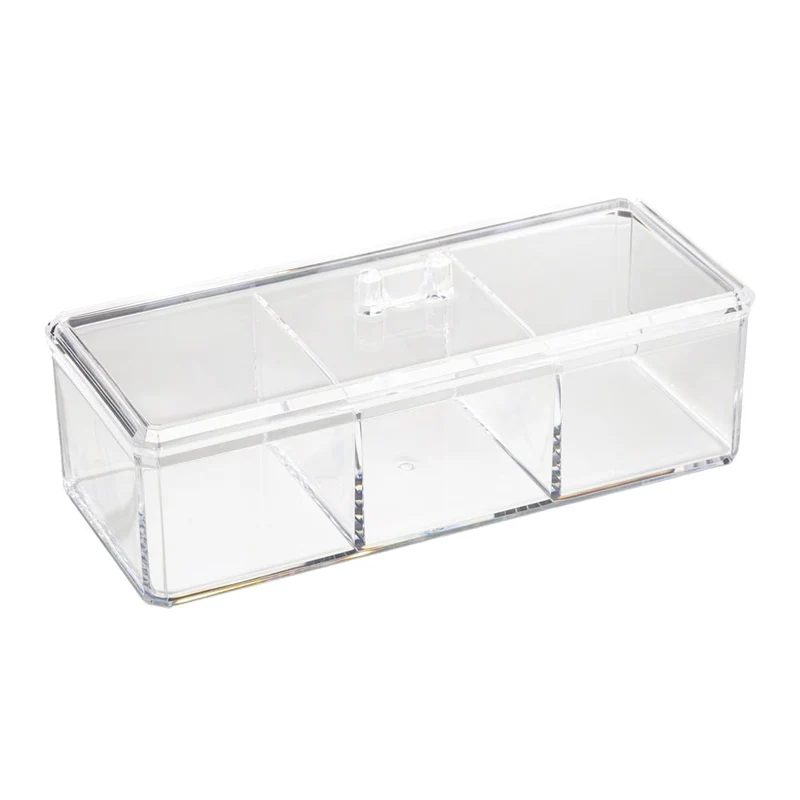 Durchsichtige Boxen mit Deckel groß Five® - Selena