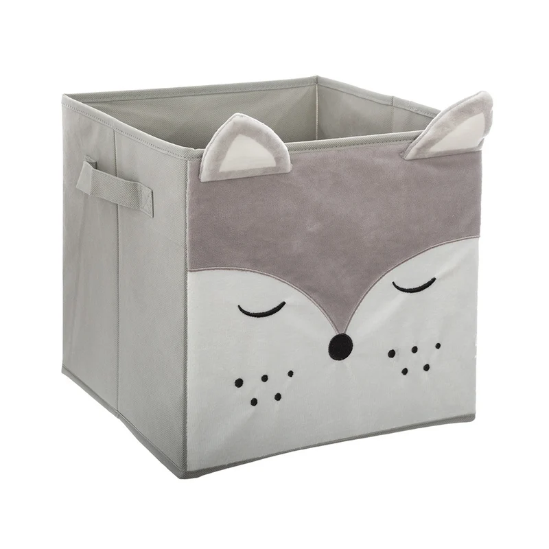 Aufbewahrungskorb Kinderzimmer Fuchs 29 x 29 cm - Atmosphera
