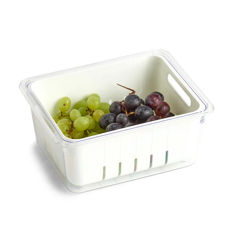 Obst- und Gemüse Frischhaltedosen weiß Zeller