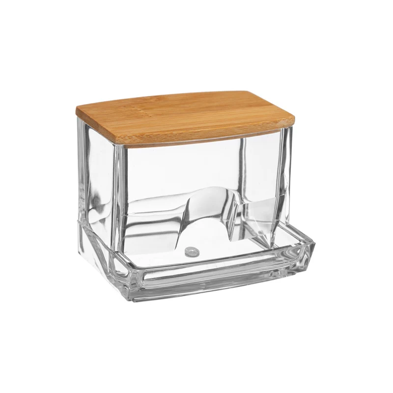 Wattestäbchen-Behälter Bambusdeckel Five® - Selena