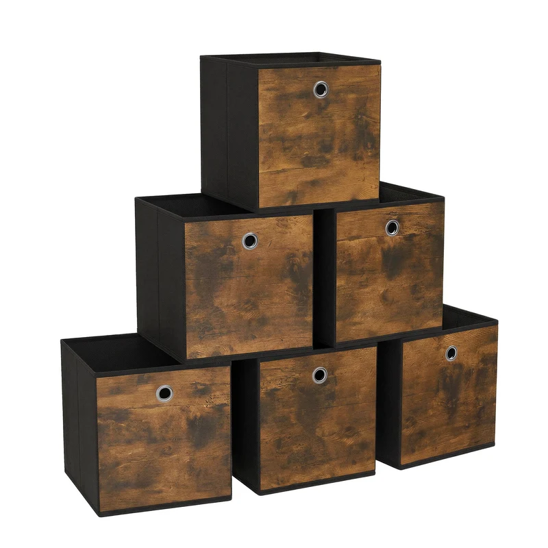 Aufbewahrungsbox 6er Set für Würfelregal