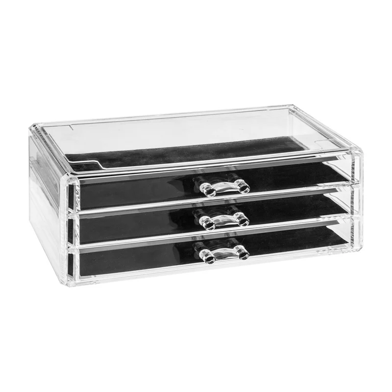 Schmuckschrank 3 Schubladen stapelbar Five®