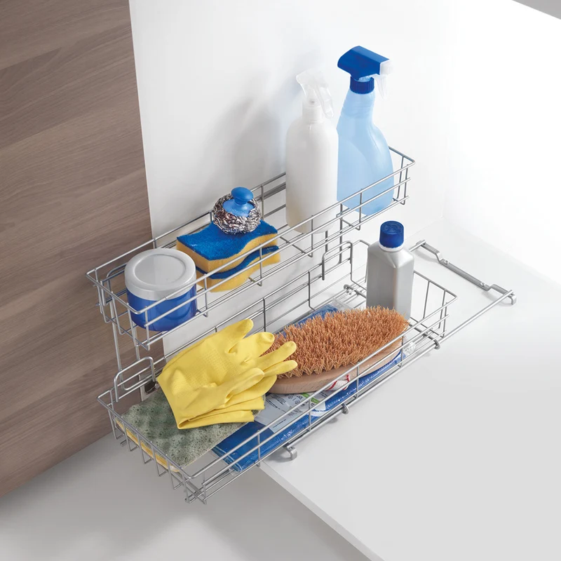 Spülschrankregal ausziehbar Metaltex - Smart Kitchen