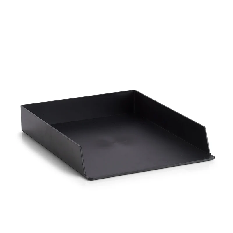 Schreibtisch-Organizer schwarz Briefablage Zeller