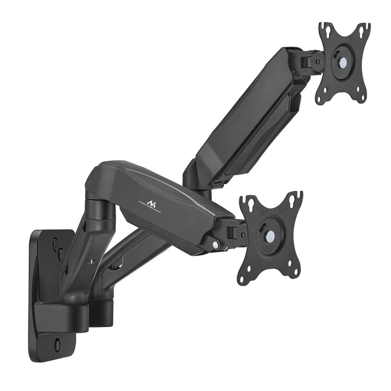 Wandhalterung für zwei Monitore, 17-32'', 9kg max, mechanische Feder, MC-988