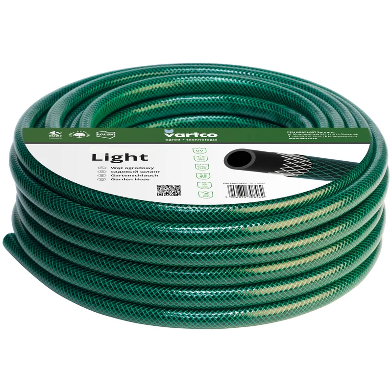 3-lagiger Wasserschlauch Gartenschlauch Schlauch Gartenbewässerung Flexibel Flexischlauch Polyester-Kreuzgeflecht UV-beständig 25 Bar 1/2" 25m