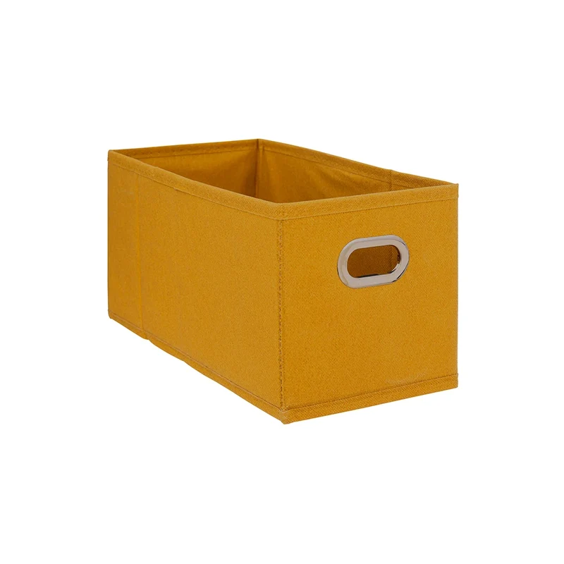 Faltbare Aufbewahrungsbox gelb 31x31x15 cm Five®