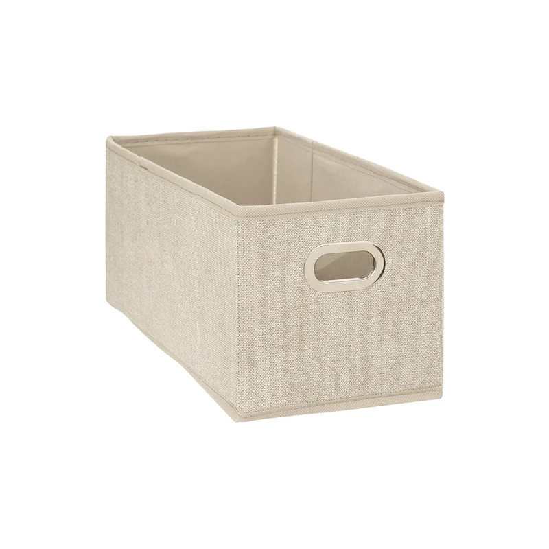 Faltbare Aufbewahrungsbox beige 31x31x31 cm Five®