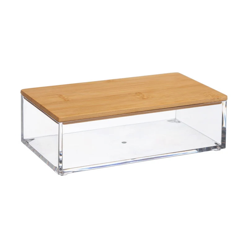 Aufbewahrungsbehälter mit Bambusdeckel 16x9,5 cm Five® - Selena