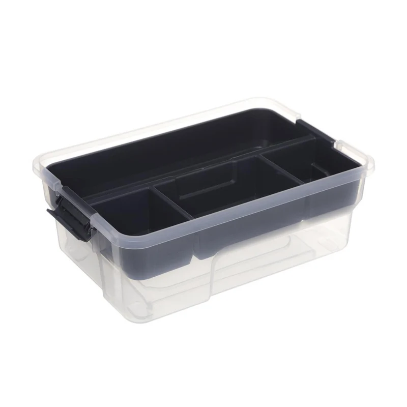 Aufbewahrungsbox 5 Liter mit 4 herausnehmbaren Fächern Five®