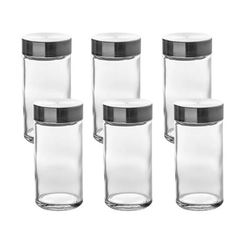 Gewürzgläser 80ml 6 Stück